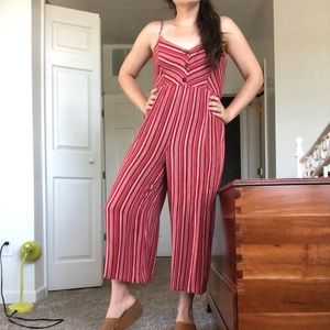 LIGHTWEIGHT CROPPED SUMMER JUMPSUIT